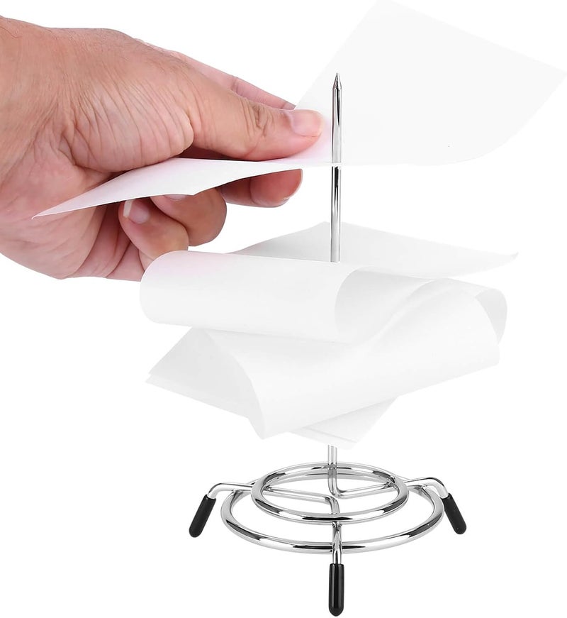 LIFSOBEUT 4PCS Ticket Stabber Holder, Receipt Spike, Ticket Spike, Check Spindle, Bill Fork,Ticket Stabber for Restaurant, Memo Holder - Image 4